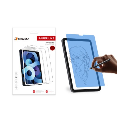 Bal-z Apple iPad Mini 2021 (6.Nesil) Kağıt Hisli Mat ​​​​​​​​​​​​​​​Davin Paper Like Ekran Koruyucu