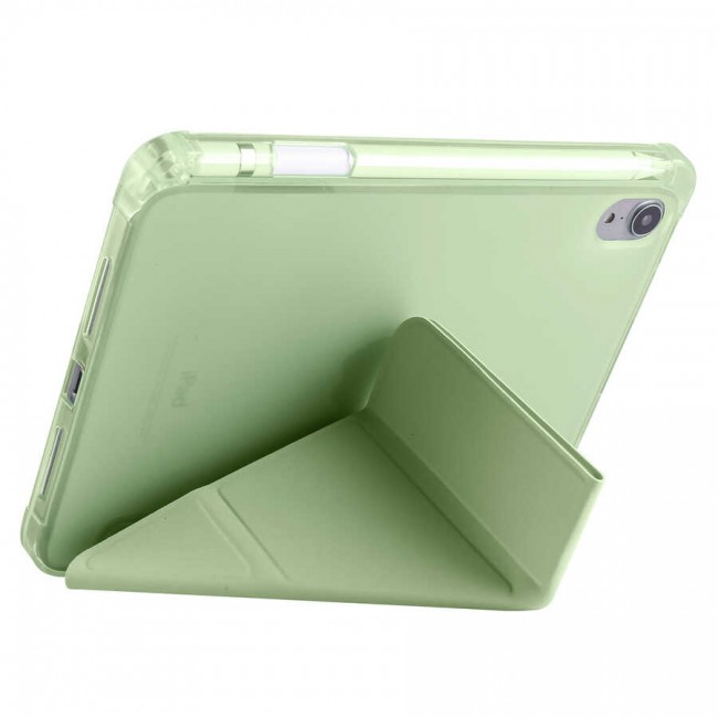 Apple iPad Mini 2021 (6.Nesil) Kılıf Zore Tri Folding Kalem Bölmeli Standlı Kılıf Apple iPad Mini 2021 (6.Nesil) Kılıf Zore Tri Folding Kalem Bölmeli Standlı Kılıf