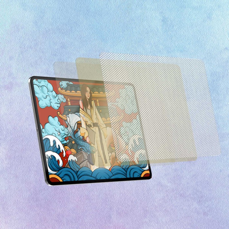 Bal-z Apple iPad Mini 2021 (6.Nesil) Wiwu Removable Mıknatıslı Ekran Koruyucu