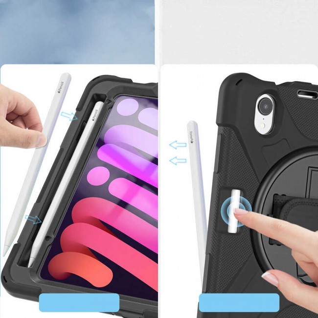 Apple iPad Mini 2021 (6.Nesil) Zore Defender Tablet Silikon Apple iPad Mini 2021 (6.Nesil) Zore Defender Tablet Silikon