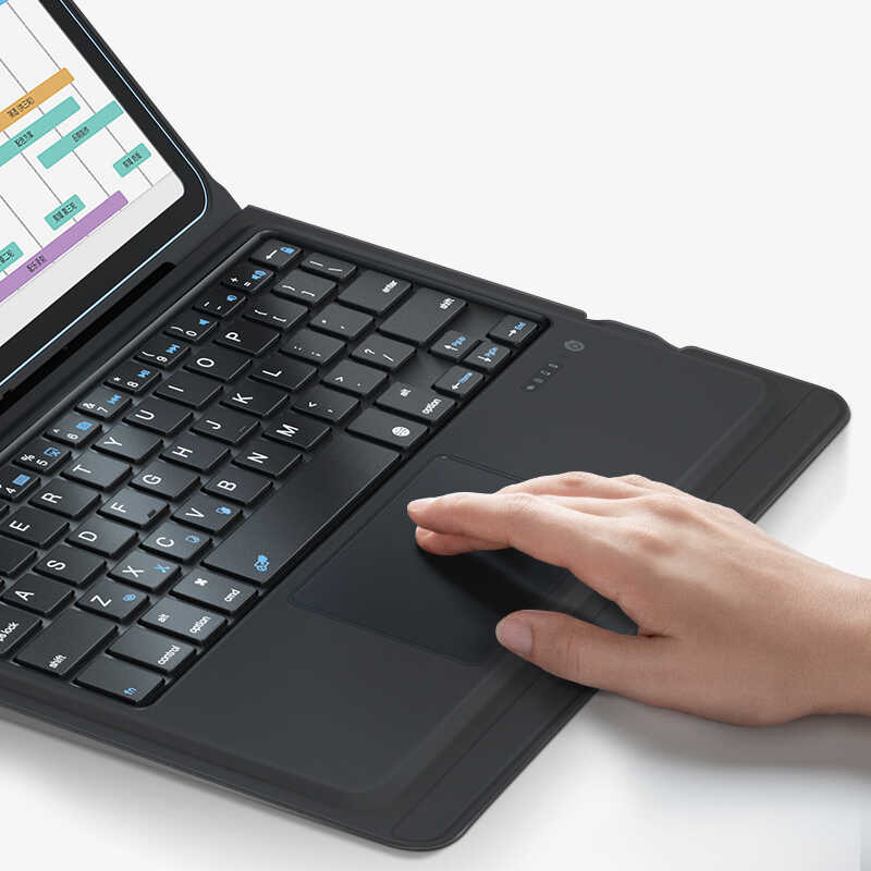 Bal-z Apple iPad Pro 10.5 (7.Nesil) Benks Multifunctional Kablosuz Klavyeli Kılıf