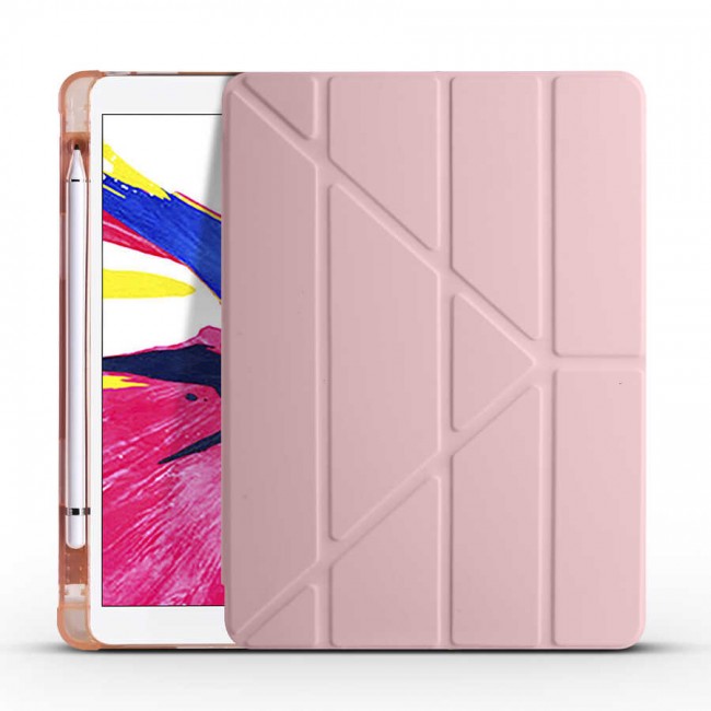 Apple iPad Pro 10.5 (7.Nesil) Kılıf Zore Tri Folding Kalem Bölmeli Standlı Kılıf Apple iPad Pro 10.5 (7.Nesil) Kılıf Zore Tri Folding Kalem Bölmeli Standlı Kılıf
