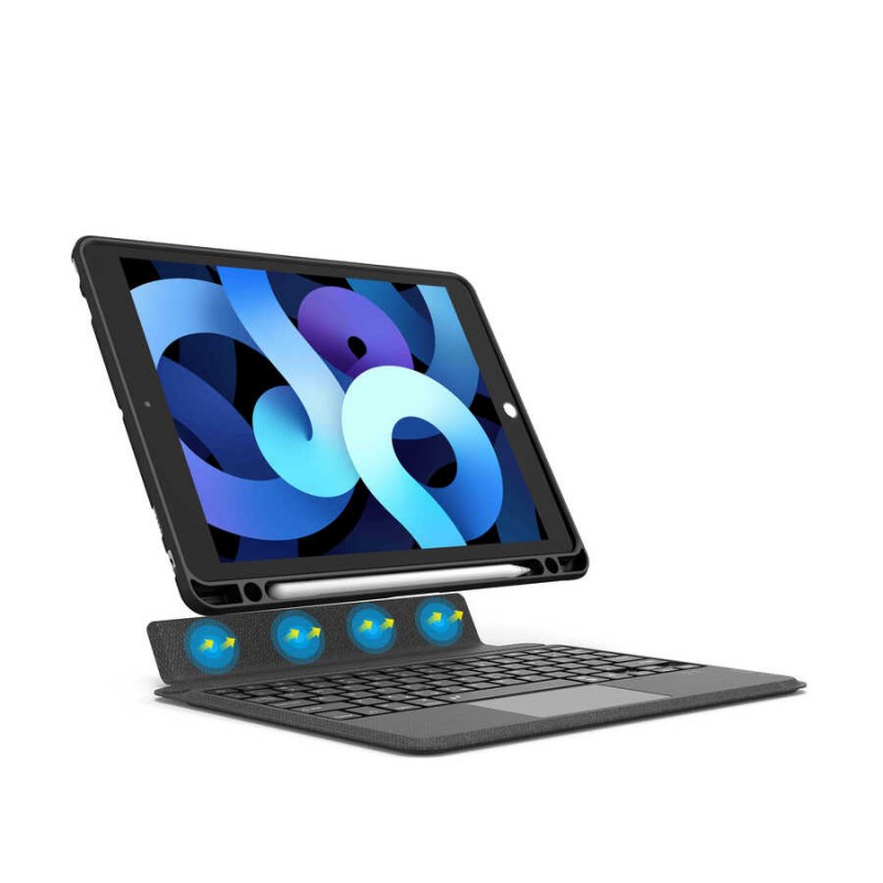 Bal-z Apple iPad Pro 10.5 (7.Nesil) Wiwu Mag Touch Klavyeli Standlı Kılıf