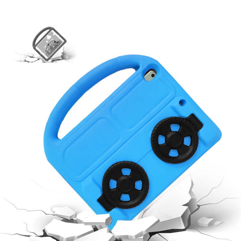 Bal-z Apple iPad Pro 10.5 (7.Nesil)  Wheel Car Tekerlek Standlı Tablet Eva Silikon Kılıf