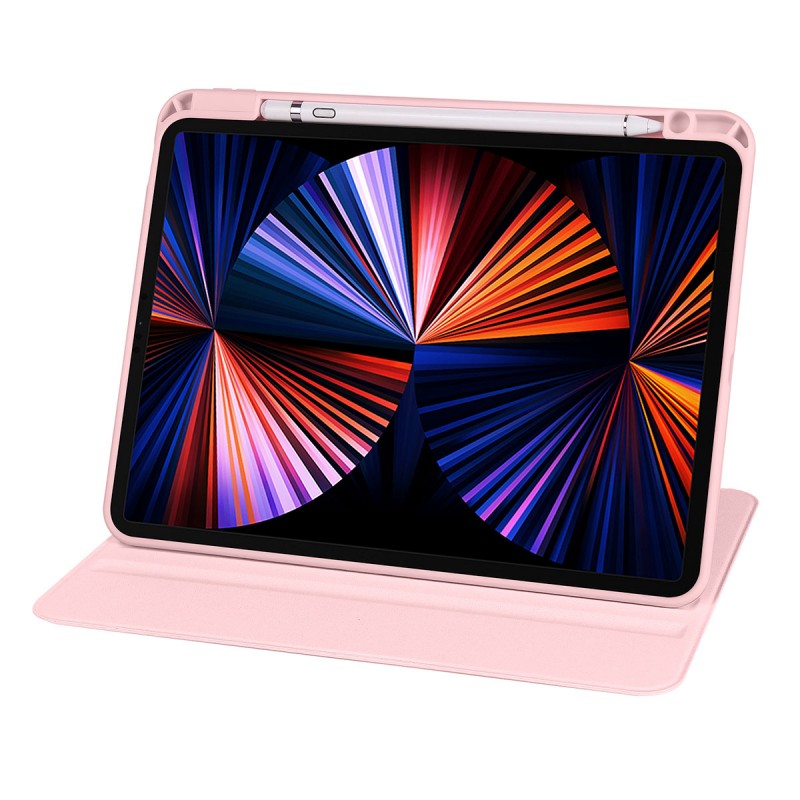 Bal-z Apple iPad Pro 11 2018 Kılıf  Termik Kalem Bölmeli Dönebilen Standlı Kılıf