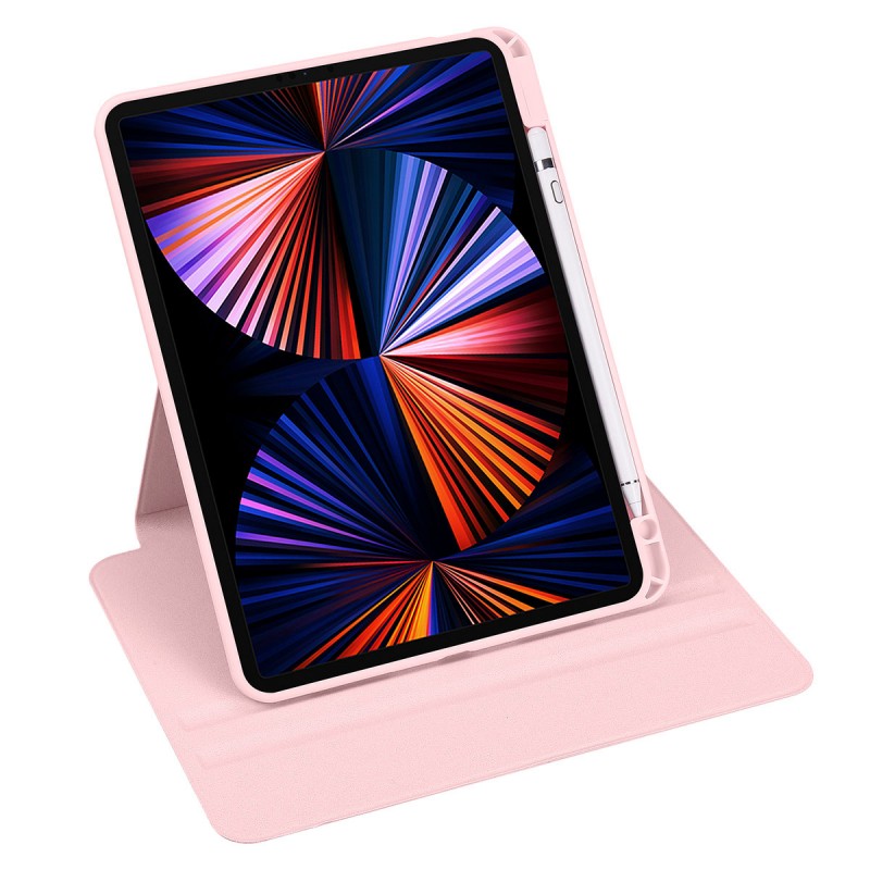 Bal-z Apple iPad Pro 11 2018 Kılıf  Termik Kalem Bölmeli Dönebilen Standlı Kılıf