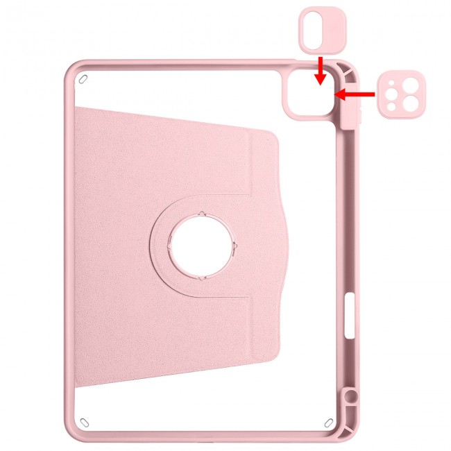 Apple iPad Pro 11 2018 Kılıf Zore Termik Kalem Bölmeli Dönebilen Standlı Kılıf Apple iPad Pro 11 2018 Kılıf Zore Termik Kalem Bölmeli Dönebilen Standlı Kılıf