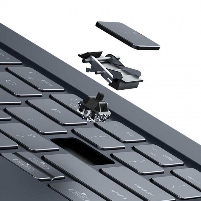 Apple iPad Pro 11 2020 (2.Nesil) Benks KB01 Kablosuz Klavyeli Kılıf Apple iPad Pro 11 2020 (2.Nesil) Benks KB01 Kablosuz Klavyeli Kılıf