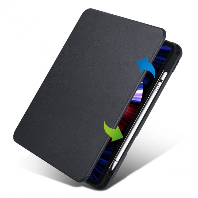 Apple iPad Pro 11 2020 (2.Nesil) Kılıf Zore Termik Kalem Bölmeli Dönebilen Standlı Kılıf Apple iPad Pro 11 2020 (2.Nesil) Kılıf Zore Termik Kalem Bölmeli Dönebilen Standlı Kılıf