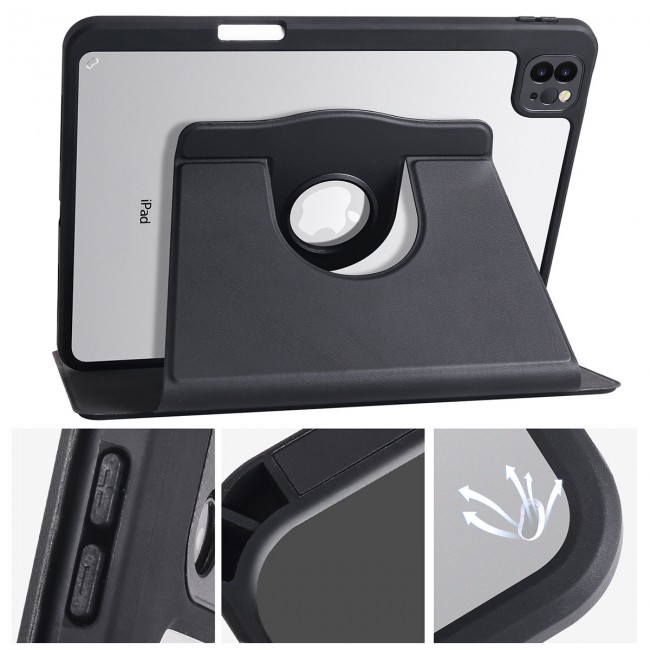 Apple iPad Pro 11 2020 (2.Nesil) Kılıf Zore Termik Kalem Bölmeli Dönebilen Standlı Kılıf Apple iPad Pro 11 2020 (2.Nesil) Kılıf Zore Termik Kalem Bölmeli Dönebilen Standlı Kılıf