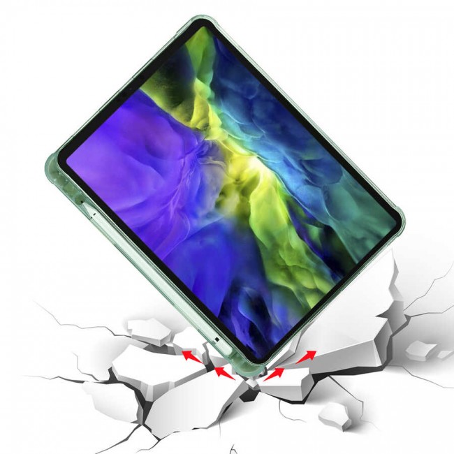Apple iPad Pro 11 2020 (2.Nesil) Kılıf Zore Tri Folding Kalem Bölmeli Standlı Kılıf Apple iPad Pro 11 2020 (2.Nesil) Kılıf Zore Tri Folding Kalem Bölmeli Standlı Kılıf