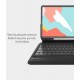 Apple iPad Pro 11 2020 (2.Nesil) Wiwu Keyboard Folio Kablosuz Klavyeli Kılıf Apple iPad Pro 11 2020 (2.Nesil) Wiwu Keyboard Folio Kablosuz Klavyeli Kılıf