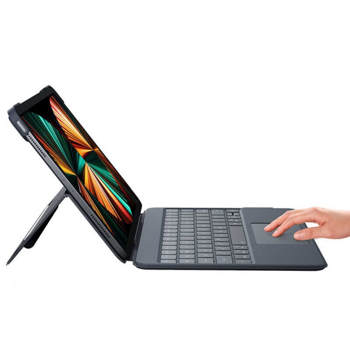 Apple iPad Pro 11 2021 (3.Nesil) Benks KB01 Kablosuz Klavyeli Kılıf