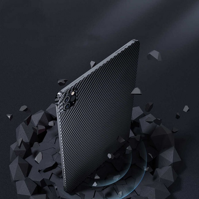 Apple iPad Pro 11 2021 (3.Nesil) Kılıf Benks Essential Kevlar Karbon Fiber Kapak Apple iPad Pro 11 2021 (3.Nesil) Kılıf Benks Essential Kevlar Karbon Fiber Kapak