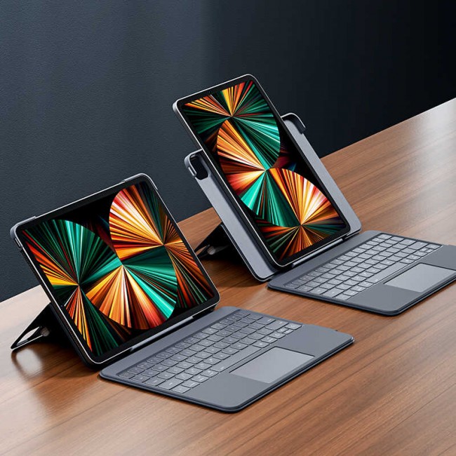 Apple iPad Pro 11 2022 M2 Benks KB01 Kablosuz Klavyeli Kılıf Apple iPad Pro 11 2022 M2 Benks KB01 Kablosuz Klavyeli Kılıf