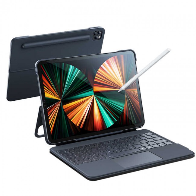Apple iPad Pro 11 2022 M2 Benks KB01 Kablosuz Klavyeli Kılıf Apple iPad Pro 11 2022 M2 Benks KB01 Kablosuz Klavyeli Kılıf