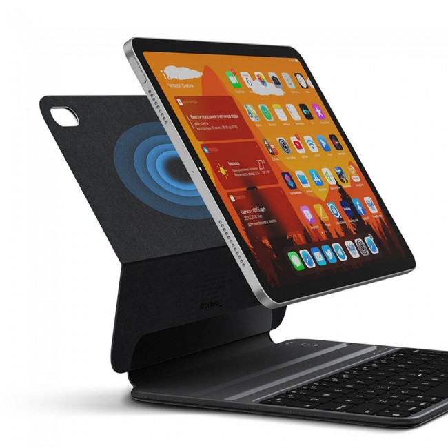 Apple iPad Pro 11 2022 M2 Wiwu F16 Klavyeli Standlı Magnetik Kılıf Apple iPad Pro 11 2022 M2 Wiwu F16 Klavyeli Standlı Magnetik Kılıf