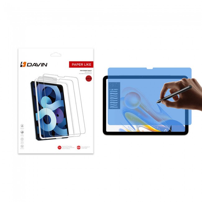 Apple iPad Pro 11 2024 Kağıt Hisli Mat Davin Paper Like Ekran Koruyucu Apple iPad Pro 11 2024 Kağıt Hisli Mat Davin Paper Like Ekran Koruyucu