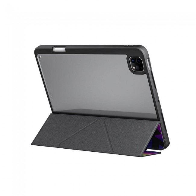 Apple iPad Pro 11 2024 Kılıf SkinArma Holografik Tasarımlı Arkası Şeffaf Çıkarılabilir Magnetik Kira Kobai Kılıf Apple iPad Pro 11 2024 Kılıf SkinArma Holografik Tasarımlı Arkası Şeffaf Çıkarılabilir Magnetik Kira Kobai Kılıf