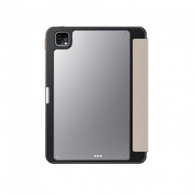 Apple iPad Pro 11 2024 Kılıf SkinArma Kabartma Baskı Tasarımlı 360 Tam Koruma Arkası Şeffaf Standlı Gamma Kılıf Apple iPad Pro 11 2024 Kılıf SkinArma Kabartma Baskı Tasarımlı 360 Tam Koruma Arkası Şeffaf Standlı Gamma Kılıf