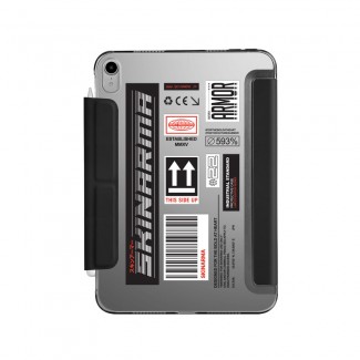 Apple iPad Pro 11 2024 Kılıf SkinArma Sticker Tasarımlı Kalemlikli Arkası Şeffaf Standlı Magnetik Taito Kılıf Apple iPad Pro 11 2024 Kılıf SkinArma Sticker Tasarımlı Kalemlikli Arkası Şeffaf Standlı Magnetik Taito Kılıf