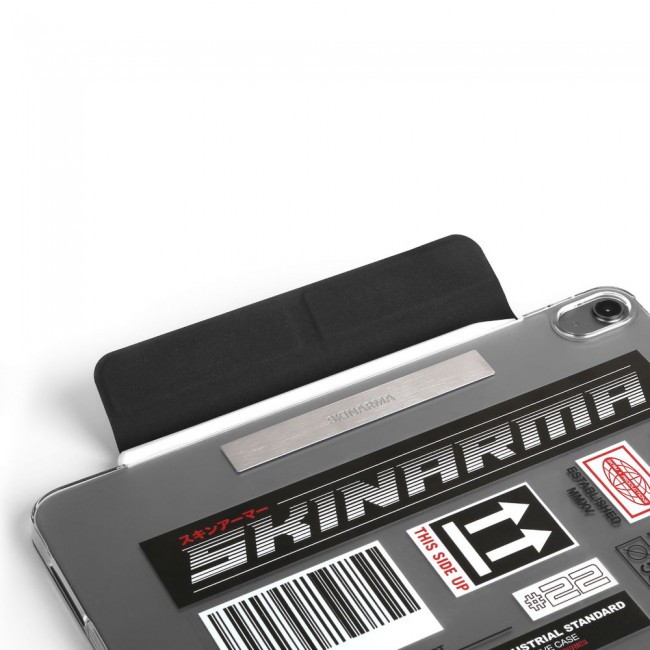 Apple iPad Pro 11 2024 Kılıf SkinArma Sticker Tasarımlı Kalemlikli Arkası Şeffaf Standlı Magnetik Taito Kılıf Apple iPad Pro 11 2024 Kılıf SkinArma Sticker Tasarımlı Kalemlikli Arkası Şeffaf Standlı Magnetik Taito Kılıf