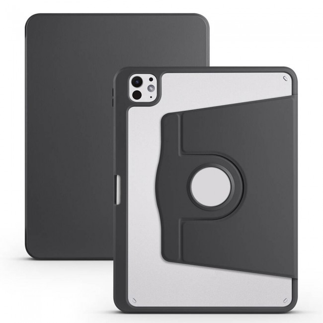 Apple iPad Pro 11 2024 Kılıf Zore Termik Kalem Bölmeli Dönebilen Standlı Kılıf Apple iPad Pro 11 2024 Kılıf Zore Termik Kalem Bölmeli Dönebilen Standlı Kılıf
