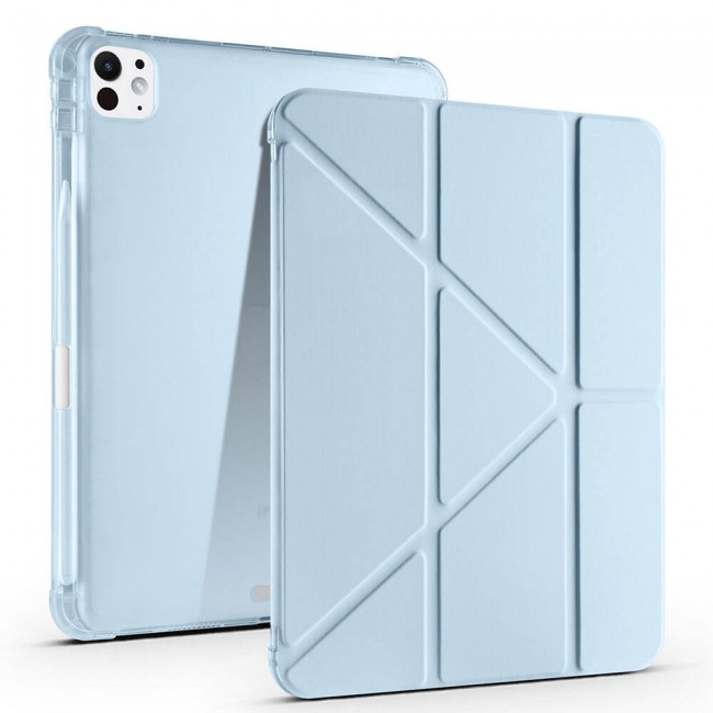 Apple iPad Pro 11 2024 Kılıf Zore Tri Folding Kalem Bölmeli Standlı Kılıf Apple iPad Pro 11 2024 Kılıf Zore Tri Folding Kalem Bölmeli Standlı Kılıf