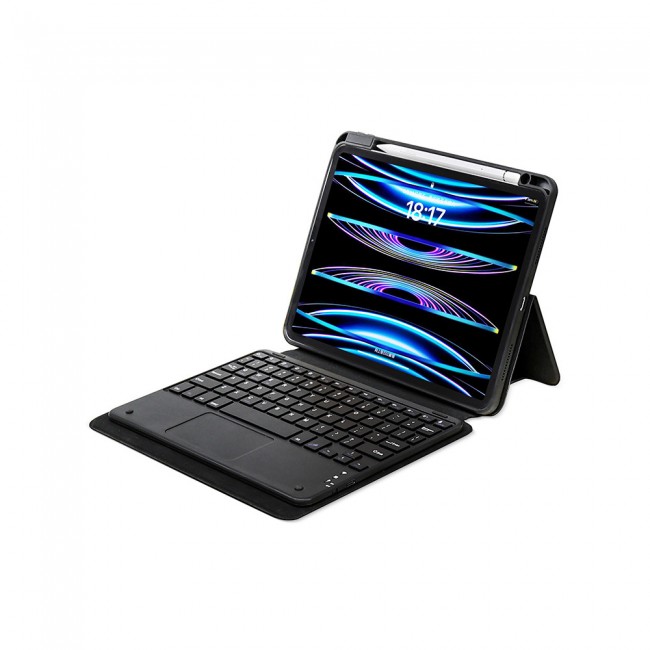 Apple iPad Pro 11 2024 Zore Border Keyboard Bluetooh Bağlantılı Standlı Klavyeli Tablet Kılıfı Apple iPad Pro 11 2024 Zore Border Keyboard Bluetooh Bağlantılı Standlı Klavyeli Tablet Kılıfı