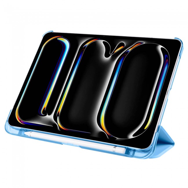 Apple iPad Pro 11 2024 Zore Smart Cover Kalem Bölmeli Standlı 1-1 Kılıf Apple iPad Pro 11 2024 Zore Smart Cover Kalem Bölmeli Standlı 1-1 Kılıf