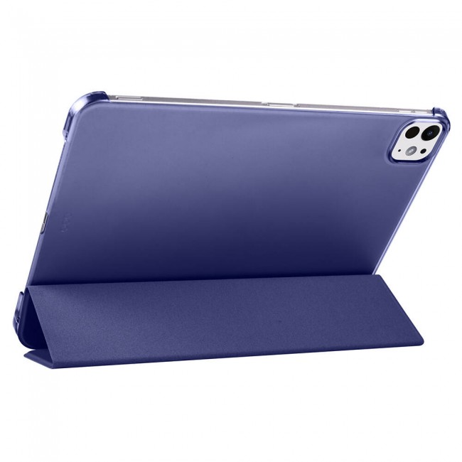 Apple iPad Pro 11 2024 Zore Smart Cover Kalem Bölmeli Standlı 1-1 Kılıf Apple iPad Pro 11 2024 Zore Smart Cover Kalem Bölmeli Standlı 1-1 Kılıf