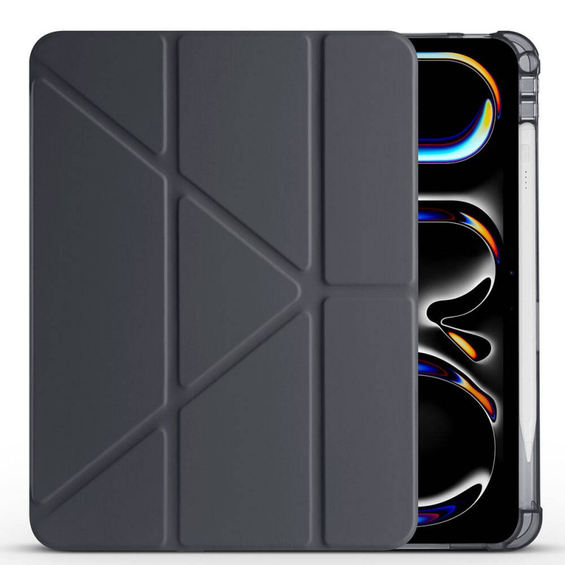 Bal-z Apple iPad Pro 11 2025 M5 Kılıf  Tri Folding Kalem Bölmeli Standlı Kılıf