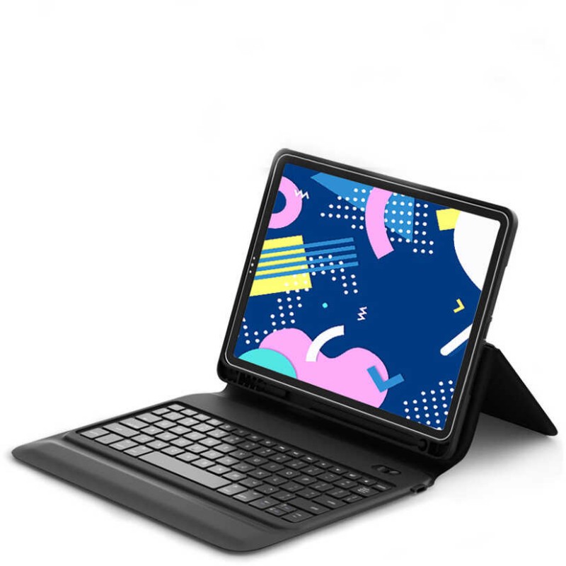 Bal-z Apple iPad Pro 11 Wiwu Keyboard Folio Kablosuz Klavyeli Kılıf