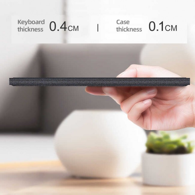 Apple iPad Pro 12.9 2018 (3.Nesil) Benks Multifunctional Kablosuz Klavyeli Kılıf Apple iPad Pro 12.9 2018 (3.Nesil) Benks Multifunctional Kablosuz Klavyeli Kılıf