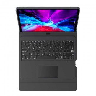 Apple iPad Pro 12.9 2020 (4.Nesil) Benks Multifunctional Kablosuz Klavyeli Kılıf Apple iPad Pro 12.9 2020 (4.Nesil) Benks Multifunctional Kablosuz Klavyeli Kılıf