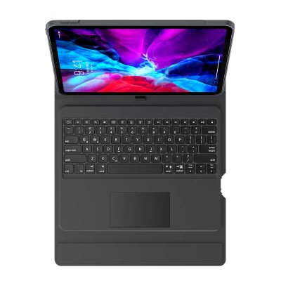 Bal-z Apple iPad Pro 12.9 2020 (4.Nesil) Benks Multifunctional Kablosuz Klavyeli Kılıf