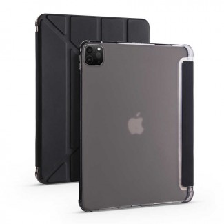 Apple iPad Pro 12.9 2020 (4.Nesil) Kılıf Zore Tri Folding Kalem Bölmeli Standlı Kılıf Apple iPad Pro 12.9 2020 (4.Nesil) Kılıf Zore Tri Folding Kalem Bölmeli Standlı Kılıf