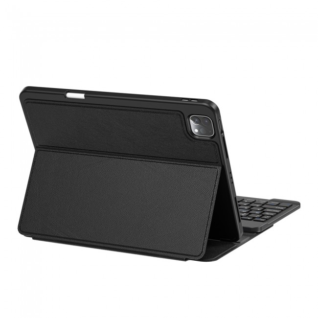 Apple iPad Pro 12.9 2020 (4.Nesil) Wiwu Protective Gizli Kalem Bölmeli Klavyeli Kılıf Apple iPad Pro 12.9 2020 (4.Nesil) Wiwu Protective Gizli Kalem Bölmeli Klavyeli Kılıf