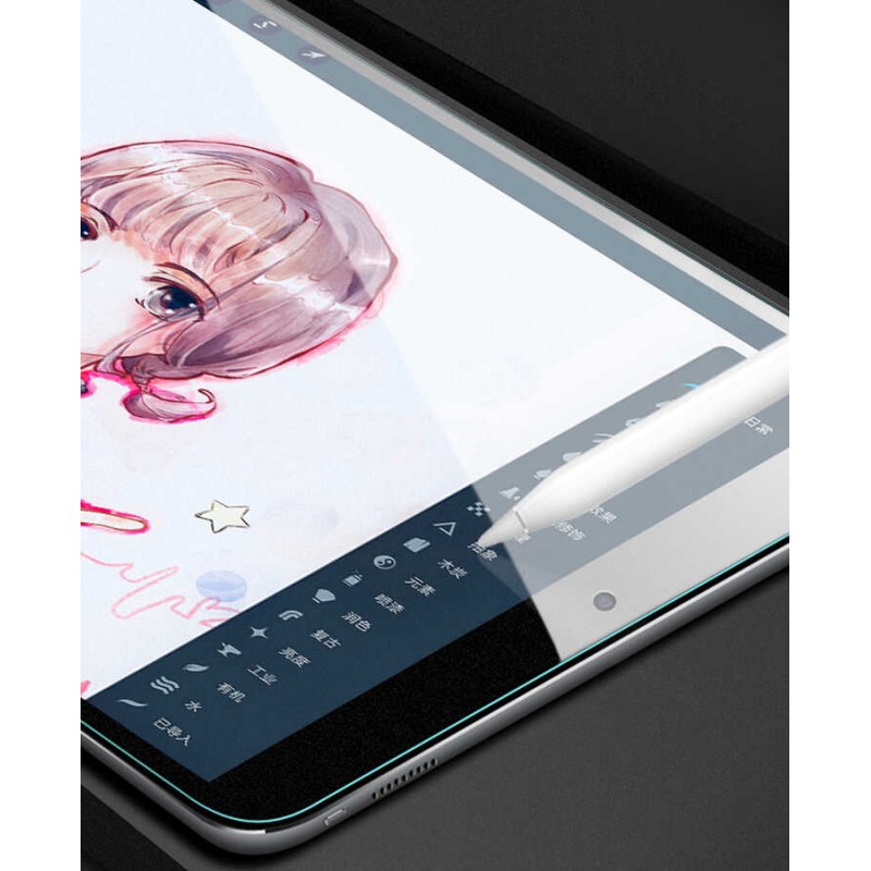Bal-z Apple iPad Pro 12.9 2021 (5.Nesil) Kağıt Hisli ​Wiwu iPaper Like Tablet Ekran Koruyucu
