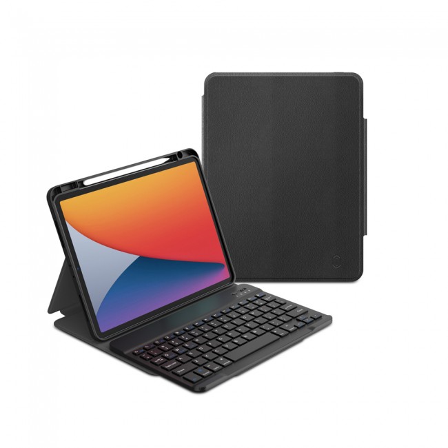 Apple iPad Pro 12.9 2021 (5.Nesil) Wiwu Protective Gizli Kalem Bölmeli Klavyeli Kılıf Apple iPad Pro 12.9 2021 (5.Nesil) Wiwu Protective Gizli Kalem Bölmeli Klavyeli Kılıf
