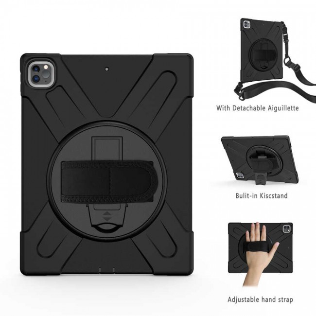 Apple iPad Pro 12.9 2021 (5.Nesil) Zore Defender Tablet Silikon Apple iPad Pro 12.9 2021 (5.Nesil) Zore Defender Tablet Silikon