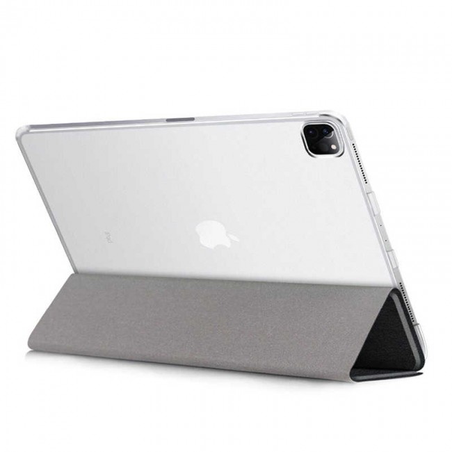 Apple iPad Pro 12.9 2021 (5.Nesil) Zore Smart Cover Standlı 1-1 Kılıf Apple iPad Pro 12.9 2021 (5.Nesil) Zore Smart Cover Standlı 1-1 Kılıf