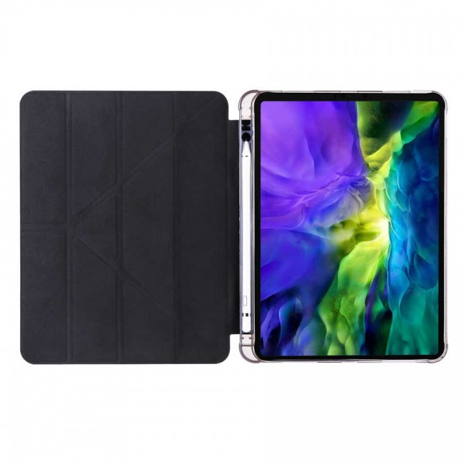 Apple iPad Pro 12.9 2022 M2 Kılıf Zore Tri Folding Kalem Bölmeli Standlı Kılıf Apple iPad Pro 12.9 2022 M2 Kılıf Zore Tri Folding Kalem Bölmeli Standlı Kılıf