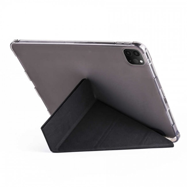Apple iPad Pro 12.9 2022 M2 Kılıf Zore Tri Folding Kalem Bölmeli Standlı Kılıf Apple iPad Pro 12.9 2022 M2 Kılıf Zore Tri Folding Kalem Bölmeli Standlı Kılıf