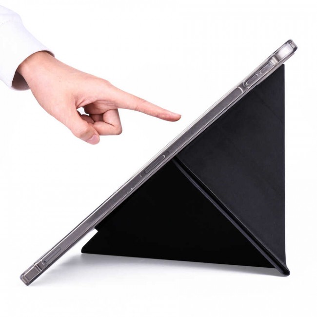 Apple iPad Pro 12.9 2022 M2 Kılıf Zore Tri Folding Kalem Bölmeli Standlı Kılıf Apple iPad Pro 12.9 2022 M2 Kılıf Zore Tri Folding Kalem Bölmeli Standlı Kılıf