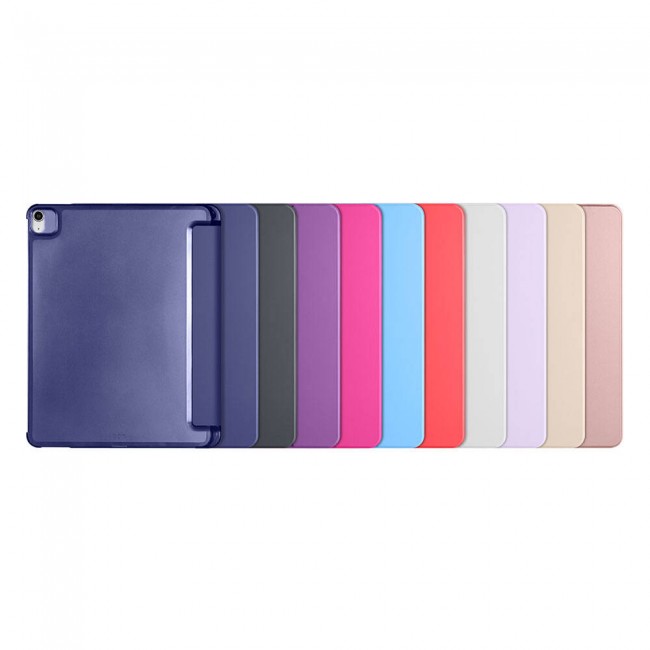 Apple iPad Pro 12.9 2022 M2 Zore Smart Cover Kalem Bölmeli Standlı 1-1 Kılıf Apple iPad Pro 12.9 2022 M2 Zore Smart Cover Kalem Bölmeli Standlı 1-1 Kılıf