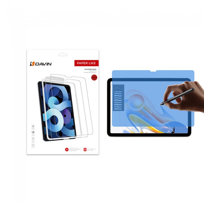 Apple iPad Pro 13 2024 Kağıt Hisli Mat Davin Paper Like Ekran Koruyucu Apple iPad Pro 13 2024 Kağıt Hisli Mat Davin Paper Like Ekran Koruyucu