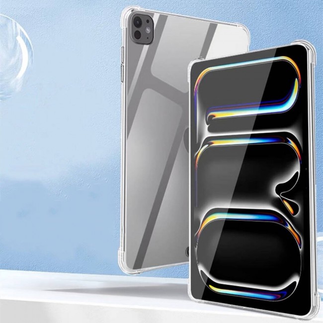 Apple iPad Pro 13 2024 Kılıf Zore Tablet Nitro Anti Shock Silikon Kapak Apple iPad Pro 13 2024 Kılıf Zore Tablet Nitro Anti Shock Silikon Kapak