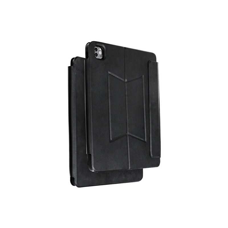 Bal-z Apple iPad Pro 13 2024 Zore Border Keyboard Bluetooh Bağlantılı Standlı Klavyeli Tablet Kılıfı