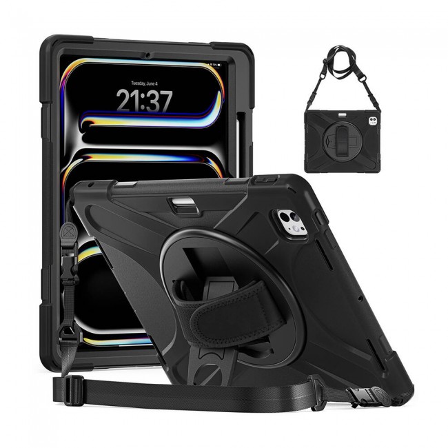 Apple iPad Pro 13 2024 Zore Defender Tablet Silikon Apple iPad Pro 13 2024 Zore Defender Tablet Silikon